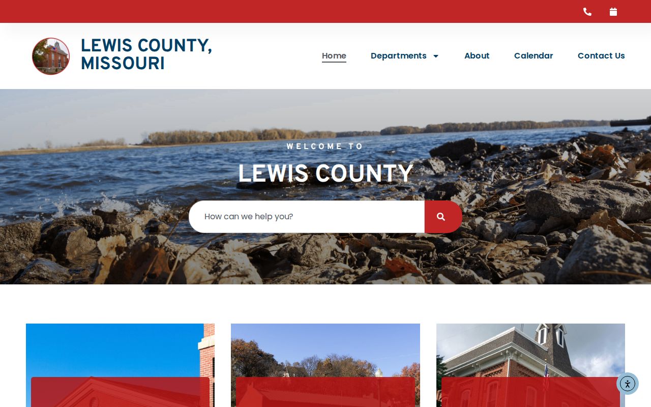 Lewis County court docket county government access